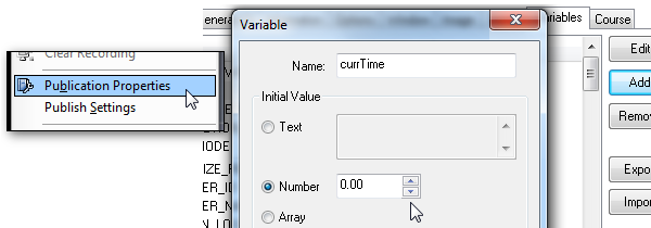 adding an opus variable