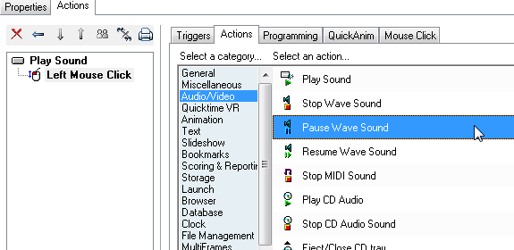 Authoring an Audio example