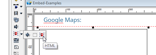 Paste HTML in Web Design