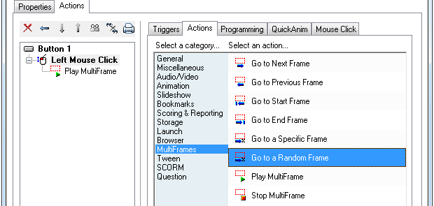 Authoring a Multiframe example