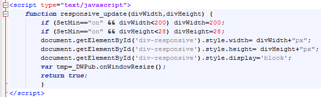 JavaScript function for responsive refresh