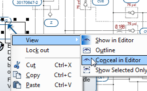 Conceal in Editor Option in Opus