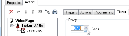 set ticker control